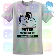 Load image into Gallery viewer, Snakebite Peter Wright Darts Blue T-Shirt S-XXL World Champs 2019 unofficial