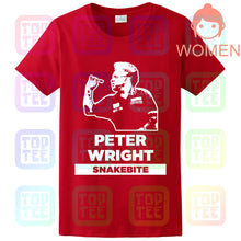 Load image into Gallery viewer, Snakebite Peter Wright Darts Blue T-Shirt S-XXL World Champs 2019 unofficial