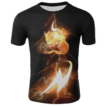 Load image into Gallery viewer, 2020 Fashion Sale 3D T Shirts funny Dart Board print T-Shirt Pokemon Tee Anime Cartoon Clothes Pikachu T Shirts men Short sleeve