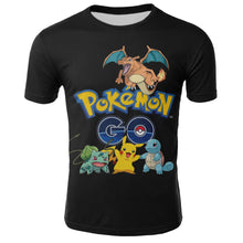 Load image into Gallery viewer, 2020 Fashion Sale 3D T Shirts funny Dart Board print T-Shirt Pokemon Tee Anime Cartoon Clothes Pikachu T Shirts men Short sleeve