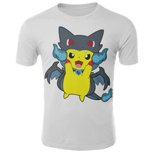 Load image into Gallery viewer, 2020 Fashion Sale 3D T Shirts funny Dart Board print T-Shirt Pokemon Tee Anime Cartoon Clothes Pikachu T Shirts men Short sleeve