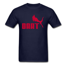 Load image into Gallery viewer, Dart Black Panther T-shirt Men Cotton T Shirt Darts Game Tops Lover Tee Shirts Red Letter Clothing Student Logo Tshirt