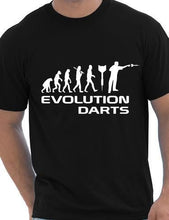 Load image into Gallery viewer, Men Evolution Of Darts Dart Player Funny Mens T-Shirt Gift More Size and Colors