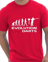Load image into Gallery viewer, Men Evolution Of Darts Dart Player Funny Mens T-Shirt Gift More Size and Colors