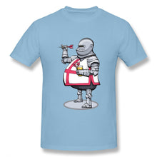 Load image into Gallery viewer, Funny Cartoon Good Darts Knights Templar Vult T-shirt Boy Classic Crewneck T Shirt Plus Size Camiseta