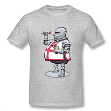 Load image into Gallery viewer, Funny Cartoon Good Darts Knights Templar Vult T-shirt Boy Classic Crewneck T Shirt Plus Size Camiseta