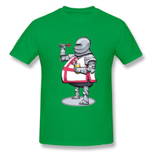 Load image into Gallery viewer, Funny Cartoon Good Darts Knights Templar Vult T-shirt Boy Classic Crewneck T Shirt Plus Size Camiseta