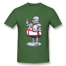Load image into Gallery viewer, Funny Cartoon Good Darts Knights Templar Vult T-shirt Boy Classic Crewneck T Shirt Plus Size Camiseta