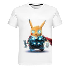 Load image into Gallery viewer, 3D T Shirts funny Dart Board print T-Shirt Pokemon Tee Anime Cartoon Clothes boy girls T Shirts men Short sleeve Designer Shirts
