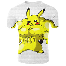 Load image into Gallery viewer, 2020 Fashion Sale 3D T Shirts funny Dart Board print T-Shirt Pokemon Tee Anime Cartoon Clothes Pikachu T Shirts men Short sleeve
