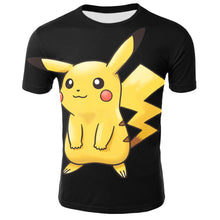 Load image into Gallery viewer, 2020 Fashion Sale 3D T Shirts funny Dart Board print T-Shirt Pokemon Tee Anime Cartoon Clothes Pikachu T Shirts men Short sleeve
