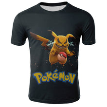 Load image into Gallery viewer, 2020 Fashion Sale 3D T Shirts funny Dart Board print T-Shirt Pokemon Tee Anime Cartoon Clothes Pikachu T Shirts men Short sleeve
