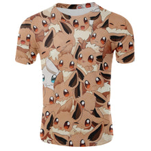 Load image into Gallery viewer, 2020 Fashion Sale 3D T Shirts funny Dart Board print T-Shirt Pokemon Tee Anime Cartoon Clothes Pikachu T Shirts men Short sleeve
