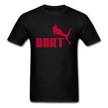 Load image into Gallery viewer, Dart Black Panther T-shirt Men Cotton T Shirt Darts Game Tops Lover Tee Shirts Red Letter Clothing Student Logo Tshirt
