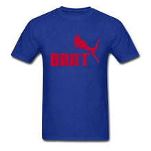 Load image into Gallery viewer, Dart Black Panther T-shirt Men Cotton T Shirt Darts Game Tops Lover Tee Shirts Red Letter Clothing Student Logo Tshirt
