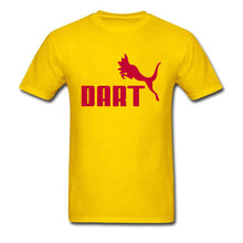 Load image into Gallery viewer, Dart Black Panther T-shirt Men Cotton T Shirt Darts Game Tops Lover Tee Shirts Red Letter Clothing Student Logo Tshirt
