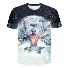 Load image into Gallery viewer, Summer Best 3D Dart Board T-Shirt Darts Throw Game Graphic Tee T Shirts Short sleeve Designer Shirts Skateboard Hip Hops Djing
