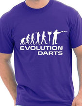 Load image into Gallery viewer, Men Evolution Of Darts Dart Player Funny Mens T-Shirt Gift More Size and Colors
