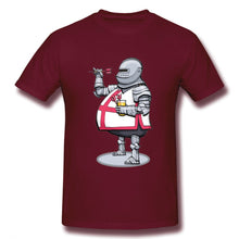 Load image into Gallery viewer, Funny Cartoon Good Darts Knights Templar  Vult T-shirt Boy Classic Crewneck T Shirt Plus Size Camiseta
