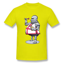 Load image into Gallery viewer, Funny Cartoon Good Darts Knights Templar  Vult T-shirt Boy Classic Crewneck T Shirt Plus Size Camiseta
