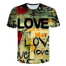 Load image into Gallery viewer, 2019 new t shirt men European and American darts target t-shirt 3D Printed T-shirts Casual Shirt Fitness T Shirt maleTees Tops
